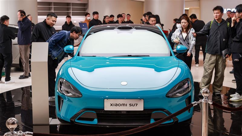 小米汽車上市首週末　試駕排到凌晨3點