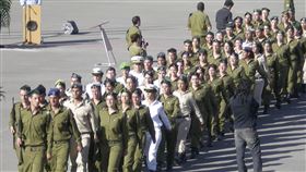 以色列男女皆兵以色列建國以來戰事頻繁，男女皆兵，國防軍動員經驗豐富。圖為軍官訓練結業典禮。攝於99年4月26日中央社記者賴素芬米茲茨佩拉蒙攝  112年3月6日