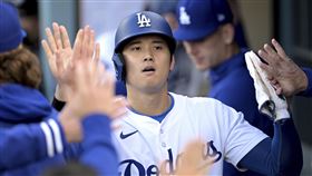 ▲道奇「MVP打線」只有大谷翔平敲安。（圖／美聯社／達志影像）