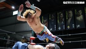 陳克瑜認為，摔角代表著即使面對挫折，仍然要勇於面對的精神。（圖／記者鄭孟晃攝影）