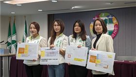 民進黨召開「北北基桃負評市長連線，張善政財政敗壞燈會預算大爆炸」記者會。（圖／民進黨提供）