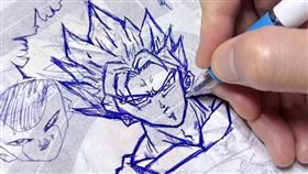 賽亞人,漫畫家,原子筆,黃文星,鳥山明