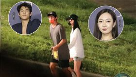 趁女友出國幽會「鄉民老婆」　朱軒洋公園交纏吳卓源！親熱坐大腿全被拍