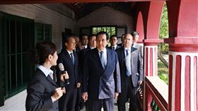 前總統馬英九2日下午參訪國父孫中山先生故居(圖／馬英九基金會提供)