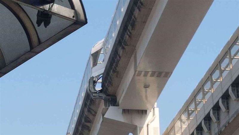 新／全台大地震！新北環狀線高空軌道位移