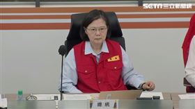 ▲0403花蓮強震!蔡英文陳建仁坐鎮災害應變中心
