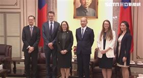 ▲立法院長韓國瑜接見美國在台協會（AIT）主席羅森伯格（Laura Rosenberger）