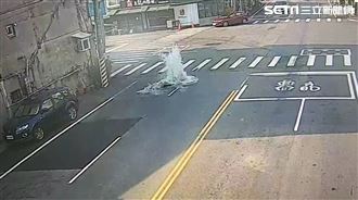 全台狂搖震破水管　台南驚見「馬路噴泉」