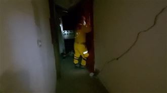 新／地震花蓮大樓嚴重傾斜　屋內慘況曝光