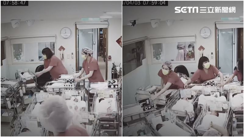 嬰兒室強震狂晃！護師「肉身護嬰」畫面曝