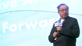 亞洲醫療科技創新論壇  林百里專題演講（1）台灣醫療科技展30日登場，並舉辦第6屆亞洲醫療科技創新論壇，廣達董事長林百里以「AI如何革新全球醫療現在與未來」為題發表演講，勾勒AI醫療的新契機。中央社記者鄭傑文攝  112年11月30日