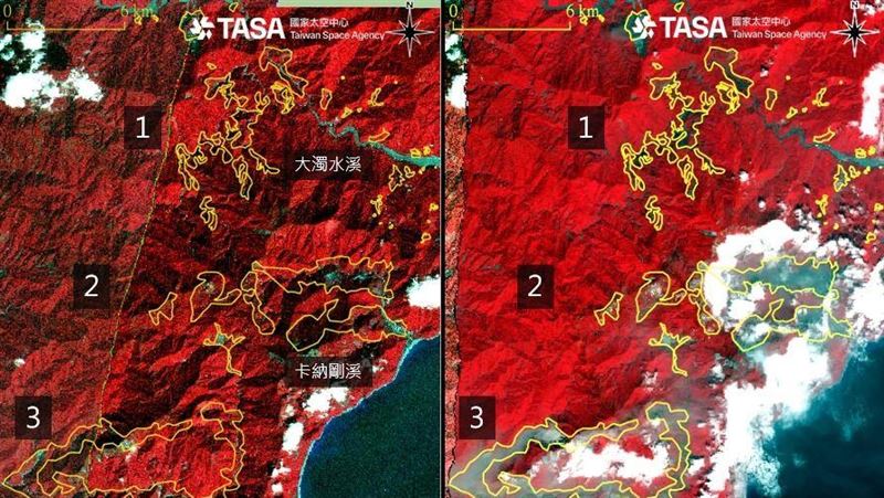 花蓮7.2強震！東海岸「災前後對比照」曝