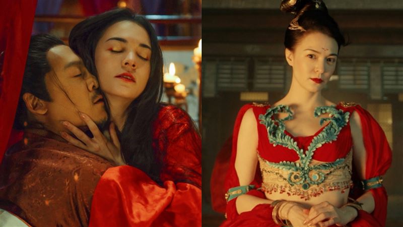 女星扮楊貴妃日操10小時　魅惑神情曝光了