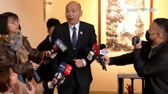 韓國瑜寫「台灣地區發生地震」挨轟