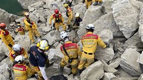 餘震,下雨,土石流,砂卡礑步道,搜救,暫停,花蓮太魯閣,