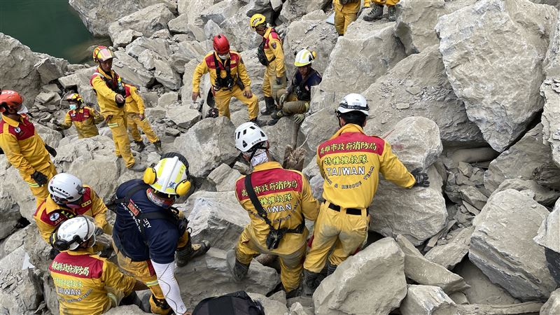 砂卡礑2死者身分曝！　餘震+下雨搜救暫停