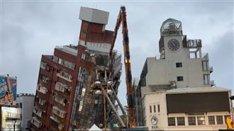 花蓮天王星大樓開拆　住戶悲：老天都在哭