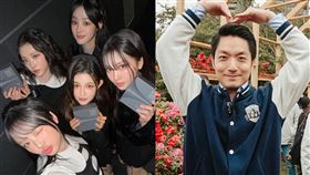 NewJeans、蔣萬安。（圖／翻攝自NewJeans IG、蔣萬安臉書）