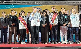 柯文哲赴雲林麥寮助選林宜豊