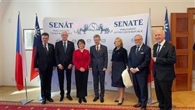 副總統當選人蕭美琴會晤捷克及立陶宛國會議長並順訪波蘭，深化我國與中東歐國家友好情誼。（圖／外交部提供)