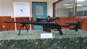 12.7公厘T112手栓式狙擊槍已完成作戰測評軍備局所研製的12.7公厘T112手栓式狙擊槍，已完成作戰測評。中央社記者吳書緯攝  113年4月6日