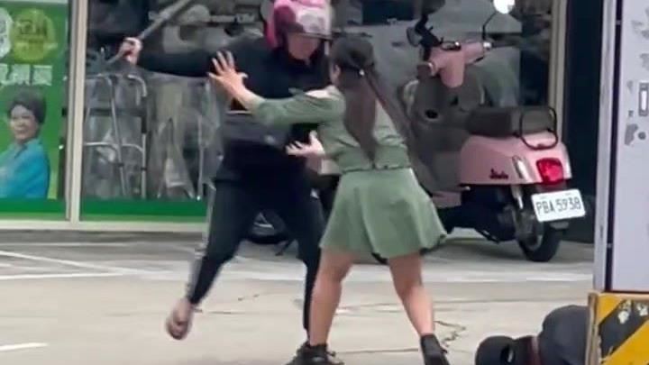 取餐糾紛！桃園外送員暴走持棒打人被逮