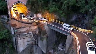 下清水橋鋼便橋搶通完成！開放小客車通行