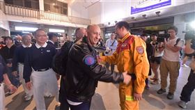 土國救援隊來台協助，慈濟執行長顏博文帶隊感恩。（圖／慈濟基金會提供）