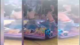  站著玩遊樂設施　他瞬間遭甩飛撞破頭慘死（圖／翻攝Ｘ)