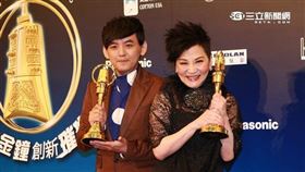 張小燕、黃子佼曾獲得金鐘48屆綜藝節目主持人獎／李慈音攝