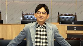 黃子佼3日出席司法院活動記者會。（圖／記者邱榮吉拍攝）
