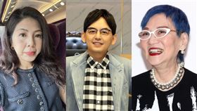 李怡貞、黃子佼、張小燕（合成圖／翻攝自女人大律師李怡貞 臉書、資料照）