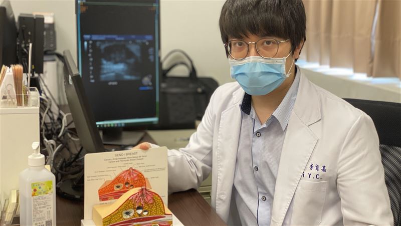 拖2年才就醫　婦人把乳癌腫瘤養到5公分大