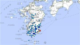 ▲快訊／日本地牛翻身！宮崎縣發生「規模5.2淺層地震」　最大震度5（圖／翻攝自日本氣象廳）