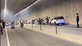 苗栗飆仔,火炎山隧道(圖/翻攝社會事新聞影音)

