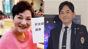 張小燕、黃子佼。（圖／翻攝自張小燕、黃子佼臉書）