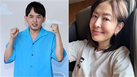 黃子佼、賈永婕。（圖／記者邱榮吉攝影、賈永婕臉書）