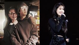 柯震東、IU（李知恩）。（圖／翻攝自柯耀宗Threads、EDAM娛樂提供）