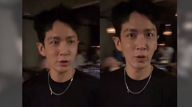 柯震東嗨玩大港突襲夜店　帥臉不私藏狂拍