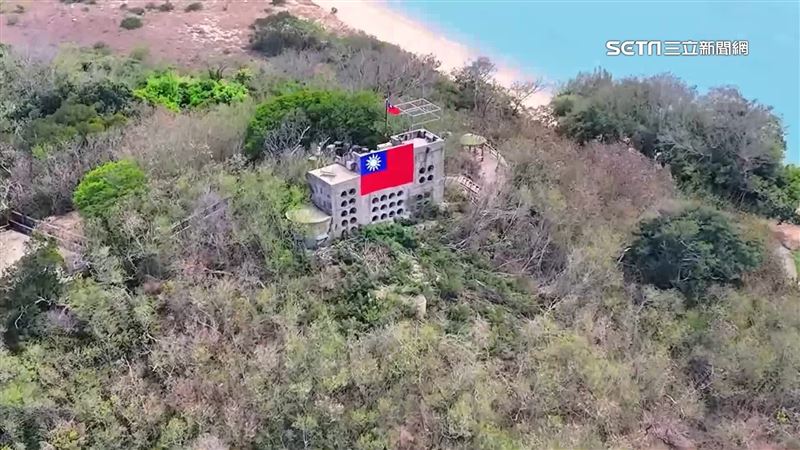 二膽島拾獲中共文宣　金防部：無人機投擲