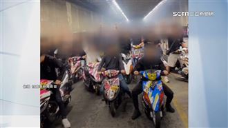 大批騎士占隧道競速翹孤輪　警鎖定追緝中