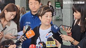 台積電慈善基金會董事長張淑芬率團赴花蓮賑災。（圖／翻攝畫面）
