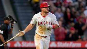 ▲楚奧特（Mike Trout）炸裂本季第5轟！並列大聯盟全壘打王。（圖／美聯社／達志影像）