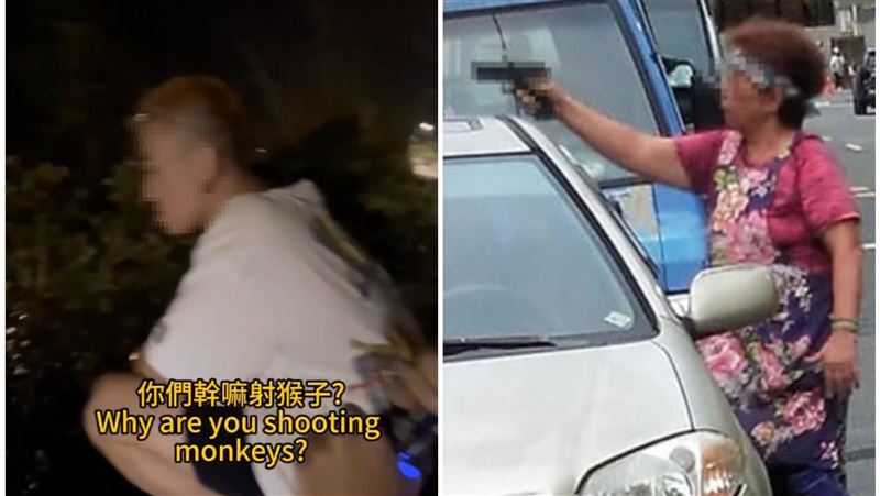 外國人阻屁孩開槍射猴！網想起黑玫瑰阿嬤