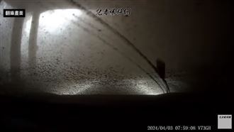花蓮大地震「驚悚視角」曝！車主擦身死神