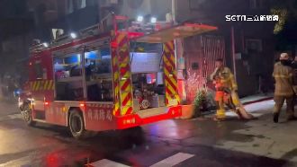 台南大學實驗室爆炸起火　出動泡沫車支援