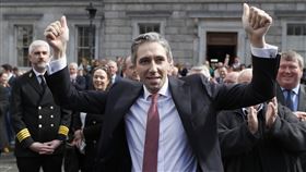 ▲愛爾蘭新總理哈里斯（圖／美聯社／達志影像）