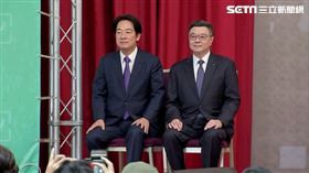 民進黨於台大醫院國際會議中心舉行「賴清德新任閣揆人事首場發佈會」，宣布卓榮泰出任行政院長。