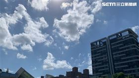 好天氣,藍天,晴天,放晴,（圖／記者劉沛妘攝影）