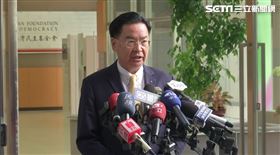 外交部長吳釗燮參加台灣民主基金會改選董事長